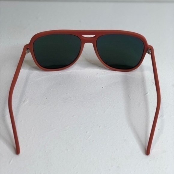 KOMONO  Rafton Brick Red Rubber Sunglasses… - Picture 7 of 10